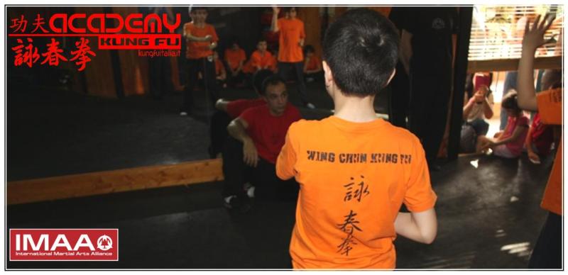 Kung Fu Bambini Academy Italia di Sifu Salvatore Mezzone Wing Tjun Ving Tsun Chun cinene artimarziali tradizionali e sport da combattimento Caserta accademia nazionale (8)